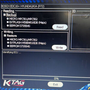 Calibración ( Mapa / Inmo off ) para Hyundai Santa Fe 2.2 CDRDI ( Parte No. 39101-27480 ) D01