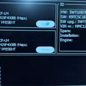 Calibración (Mapa / Inmo off) para Kia Sportage 2.0 MT( 39103-23091 SIMK-43 ) 5WY1H07B ( Corregido P0133 )